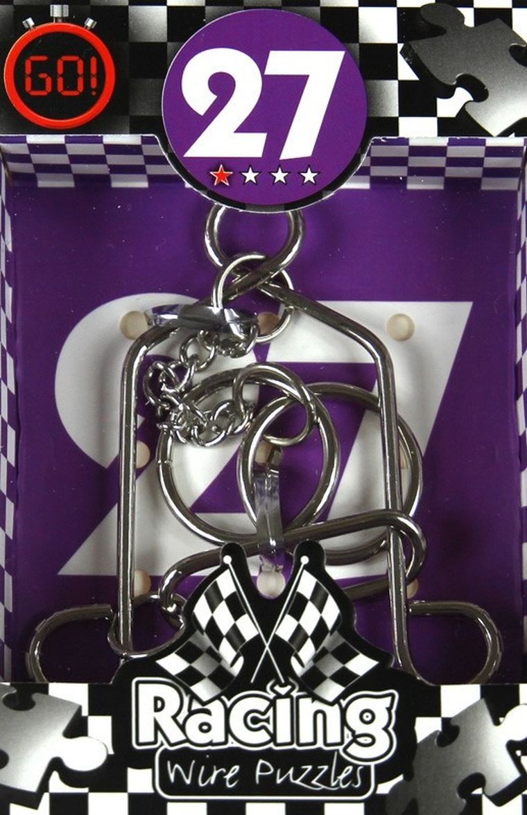 Eureka! Racing, nr 27, druciana łamigłówka, poziom 1/4