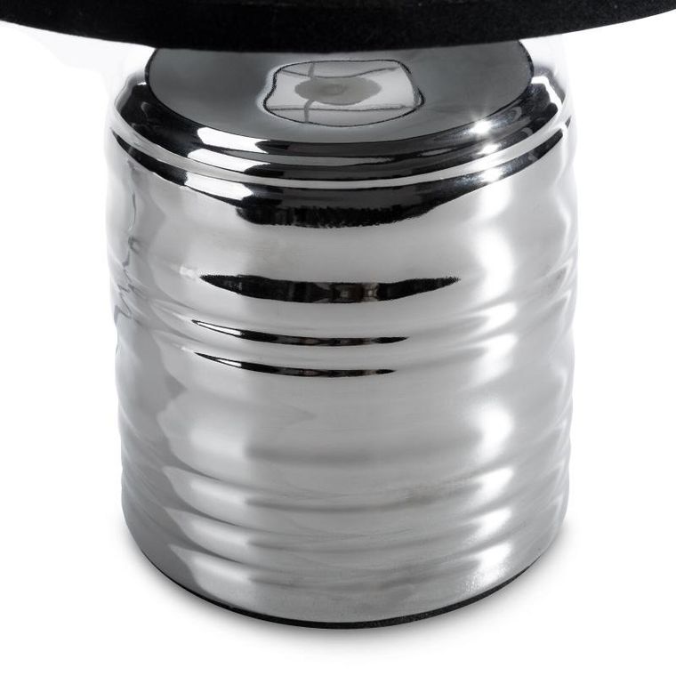 Eurofirany, ceramika, 18-18-28 cm, czarny