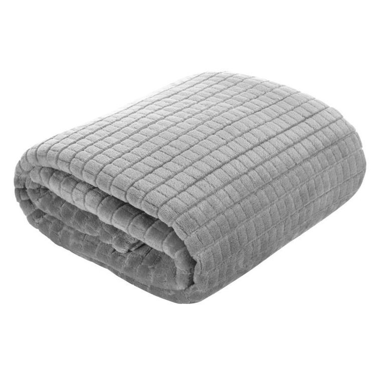 Eurofirany, Design91, Cindy 2, koc flano bardzo miękki w dotyku, z efektem 3D, 200-220 cm