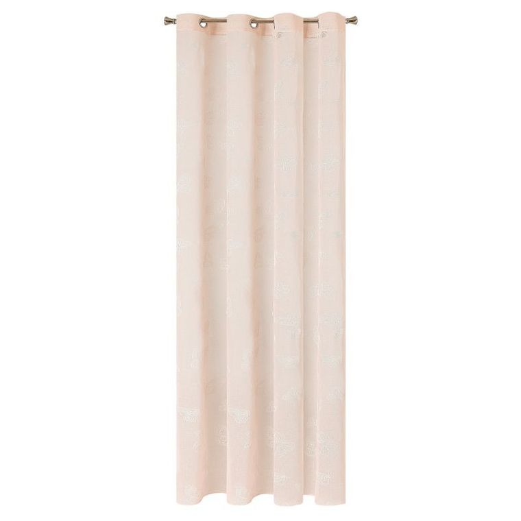 Eurofirany, Design91, Maripos, firana gotowa, z fluorescencyjnym nadrukiem w motyle, 140-250 cm