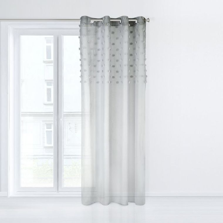 Eurofirany, Design91, Stella, firana gotowa, z naszywanymi kropkami, 140-250 cm