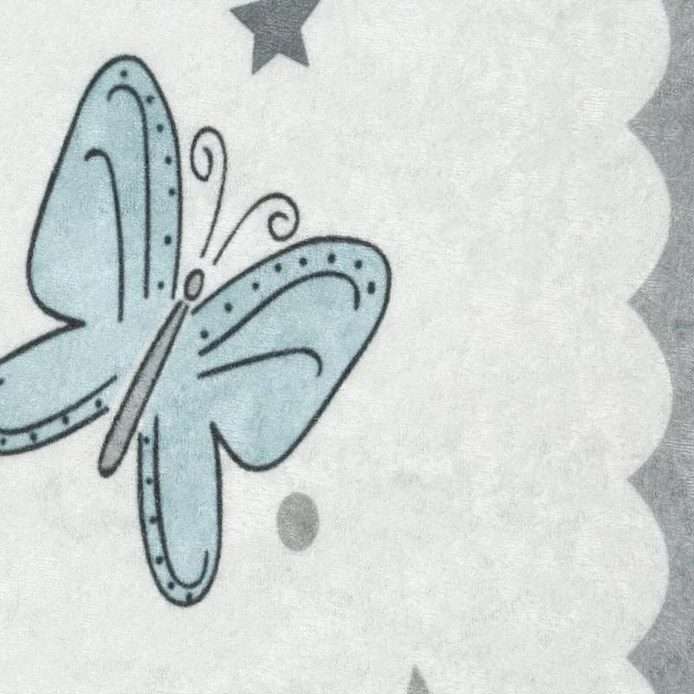 Eurofirany, dywanik dziecięcy, 80-150 cm, popielaty