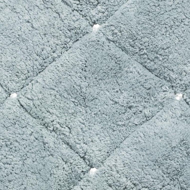 Eurofirany, dywanik łazienkowy, Chic, 50-70 cm, srebrny