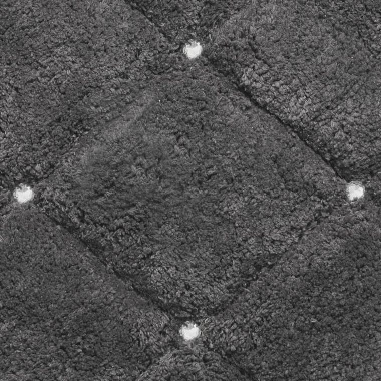 Eurofirany, dywanik łazienkowy, Chic, 60-90 cm, stalowy