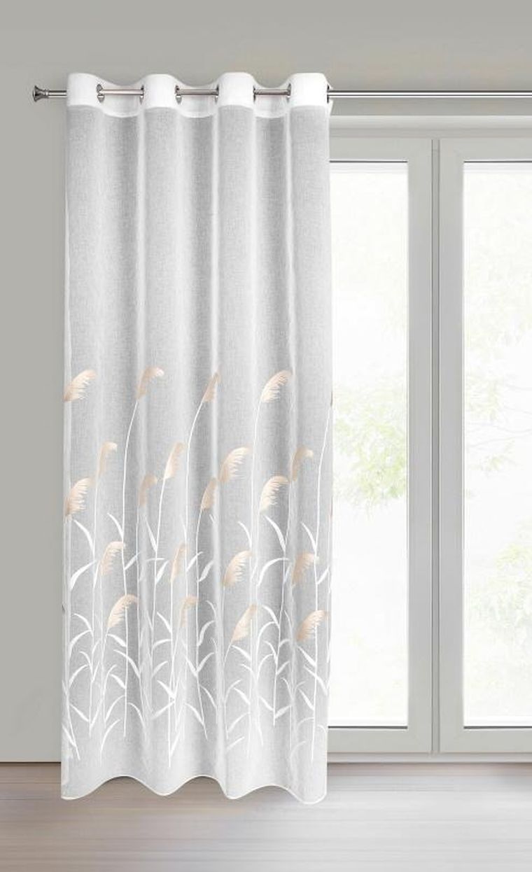 Eurofirany, firana gotowa, Abbie, 140-250 cm, kremowy