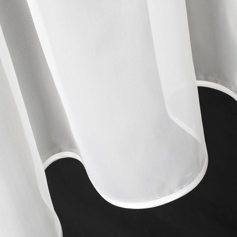 Eurofirany, firana gotowa, Aga, 400-145 cm, 200-245 cm, biały