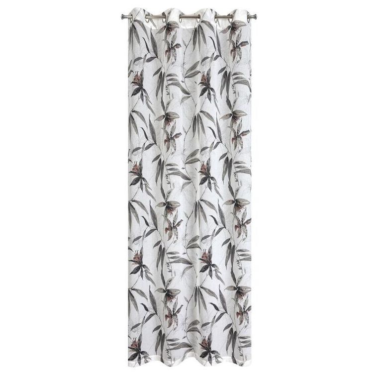 Eurofirany, firana gotowa Aida, 140-250 cm, ciemnobeżowy