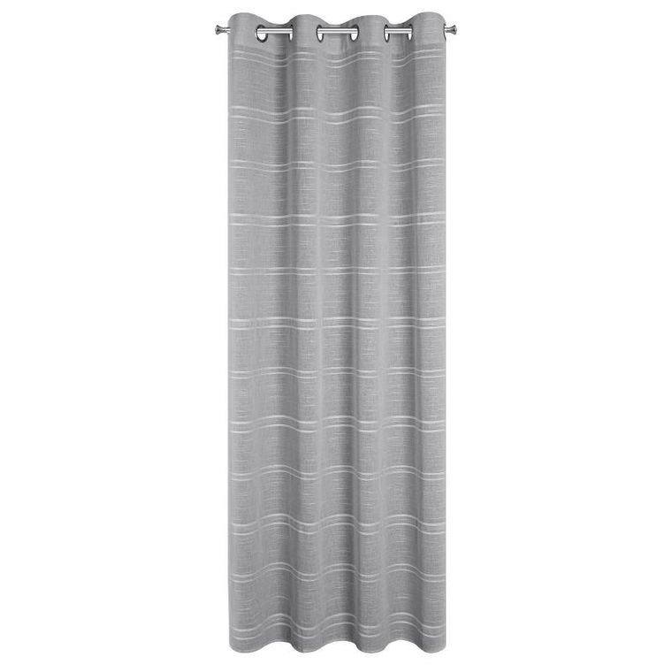 Eurofirany, firana gotowa, Arcadia, 140-250 cm, srebrny