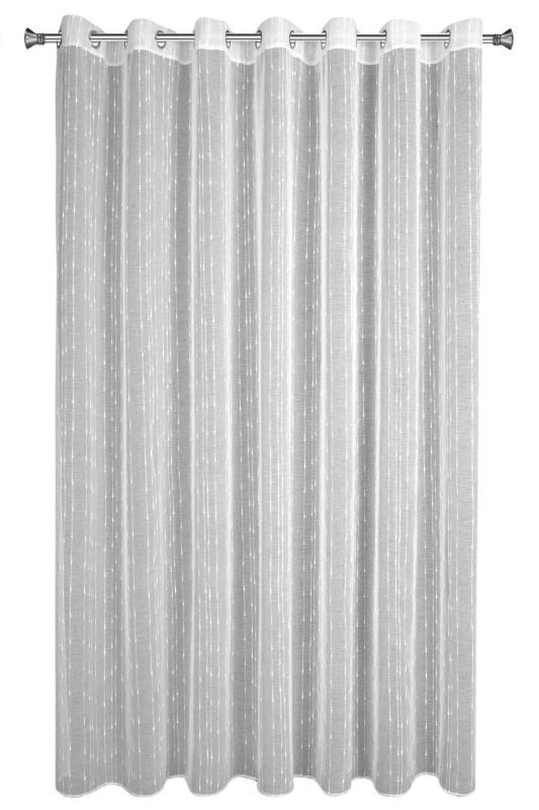 Eurofirany, firana gotowa, Becky, 350-250 cm, biały