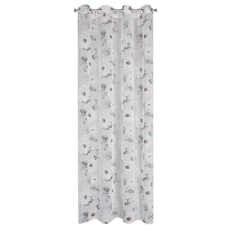 Eurofirany, firana gotowa, Bessy, 140-250 cm, różowy