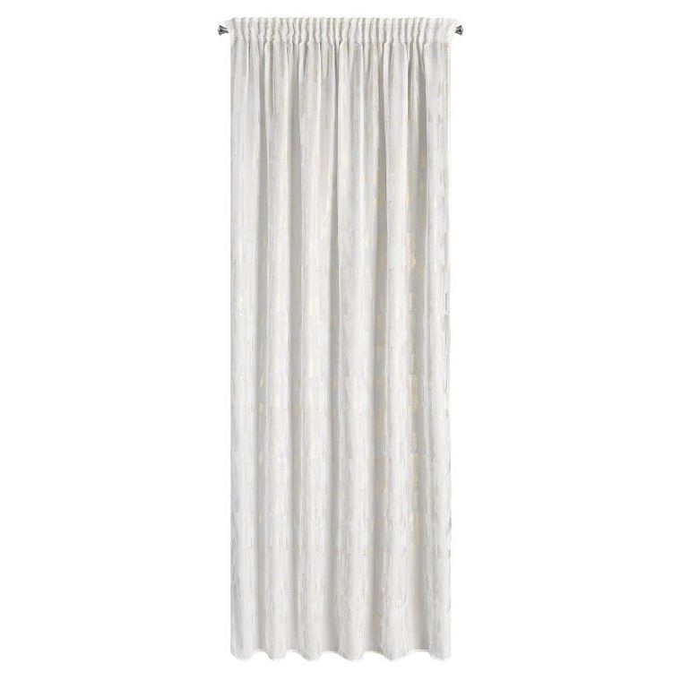 Eurofirany, firana gotowa, Ilaria, na taśmie, 140-250 cm, biały