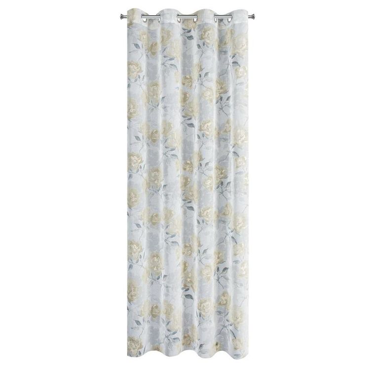 Eurofirany, firana gotowa, Inari, 140-250 cm, srebrny