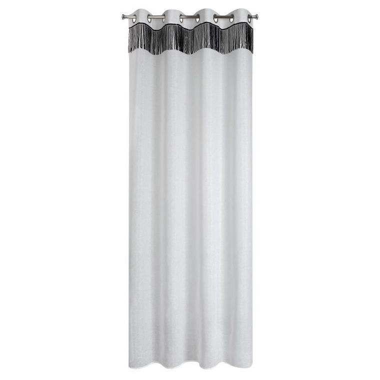 Eurofirany, firana gotowa Jasper, 140-250 cm, biały