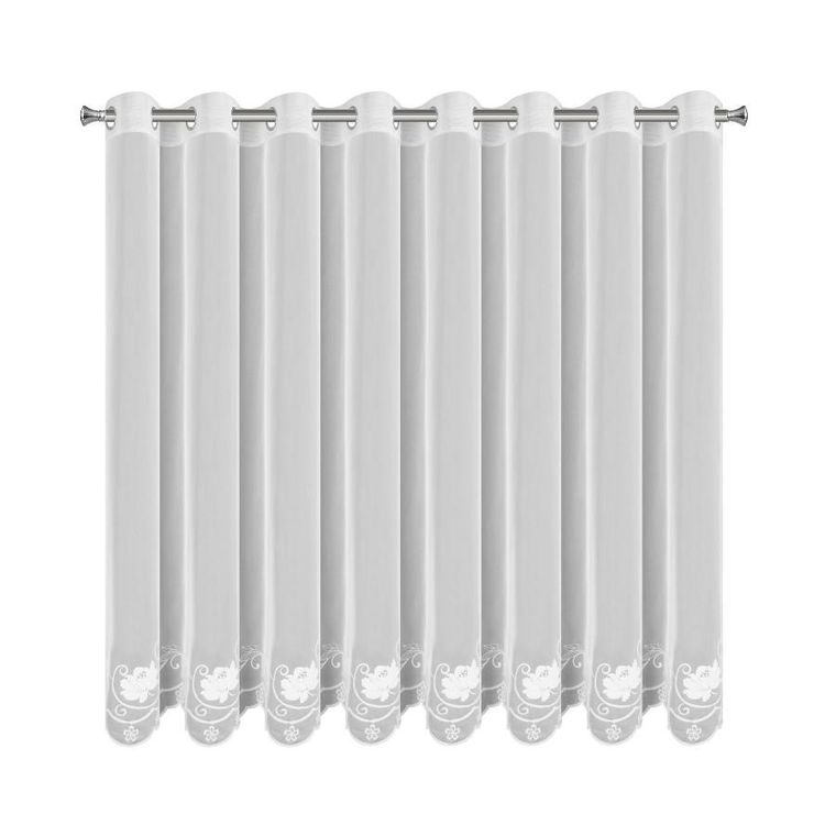 Eurofirany, firana gotowa, Leti, 350-160 cm, biały