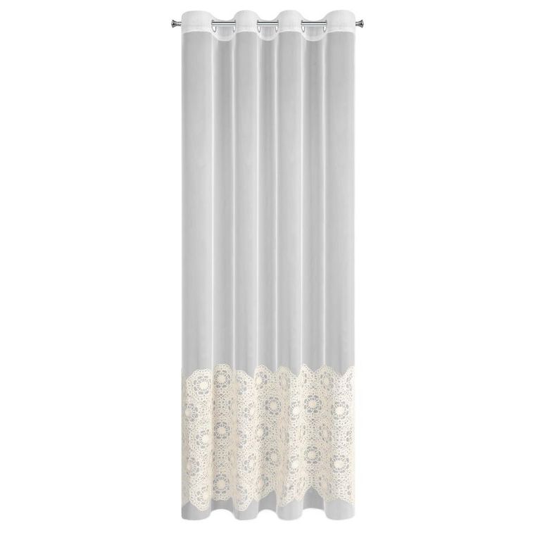 Eurofirany, firana gotowa, Liza, 140-250 cm, beżowy