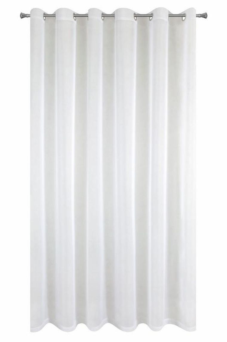 Eurofirany, firana gotowa Lucy, 200-250 cm, biały