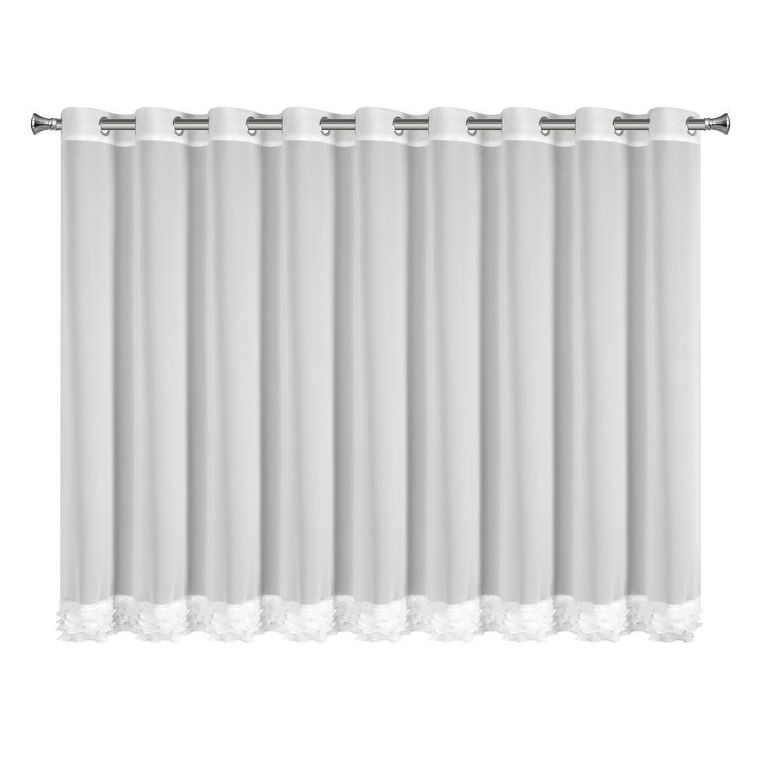 Eurofirany, firana gotowa, Luisa, 160-400 cm, biały