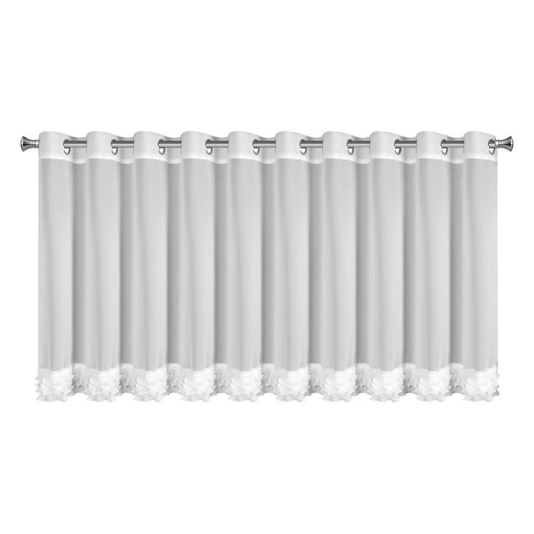 Eurofirany, firana gotowa, Luisa, 80-400 cm, biały
