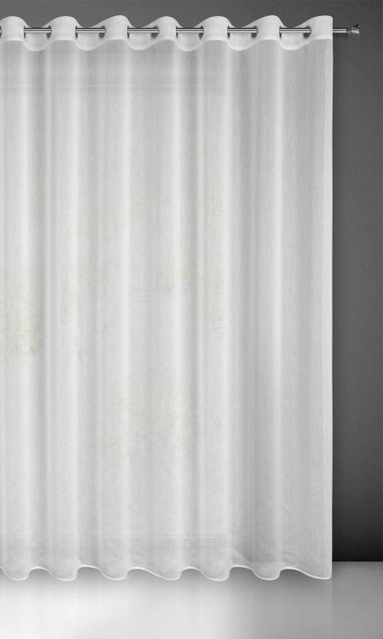Eurofirany, firana gotowa, Luna, 300-250 cm, biały