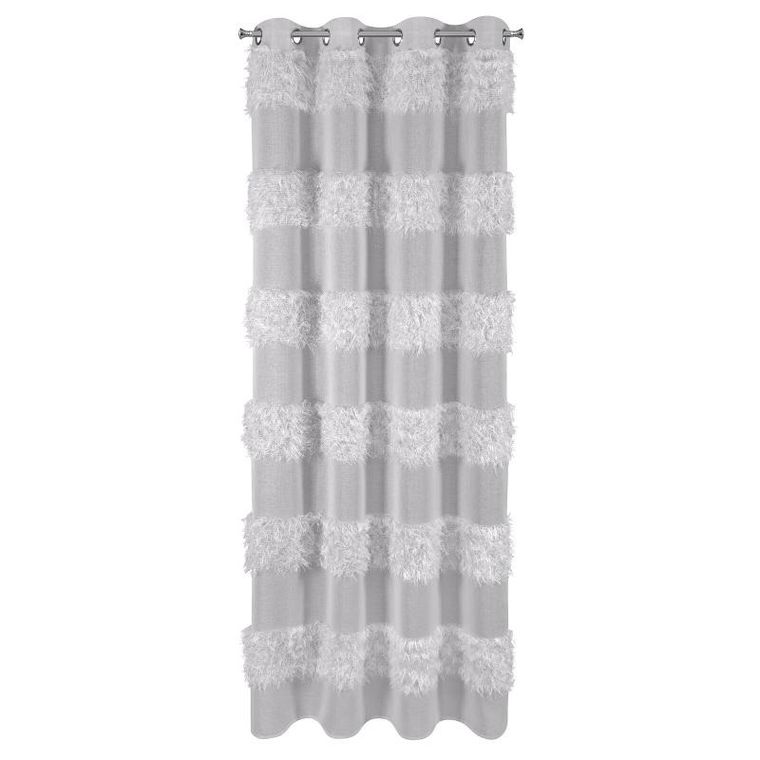 Eurofirany, firana gotowa Margaret, 140-250 cm, srebrny