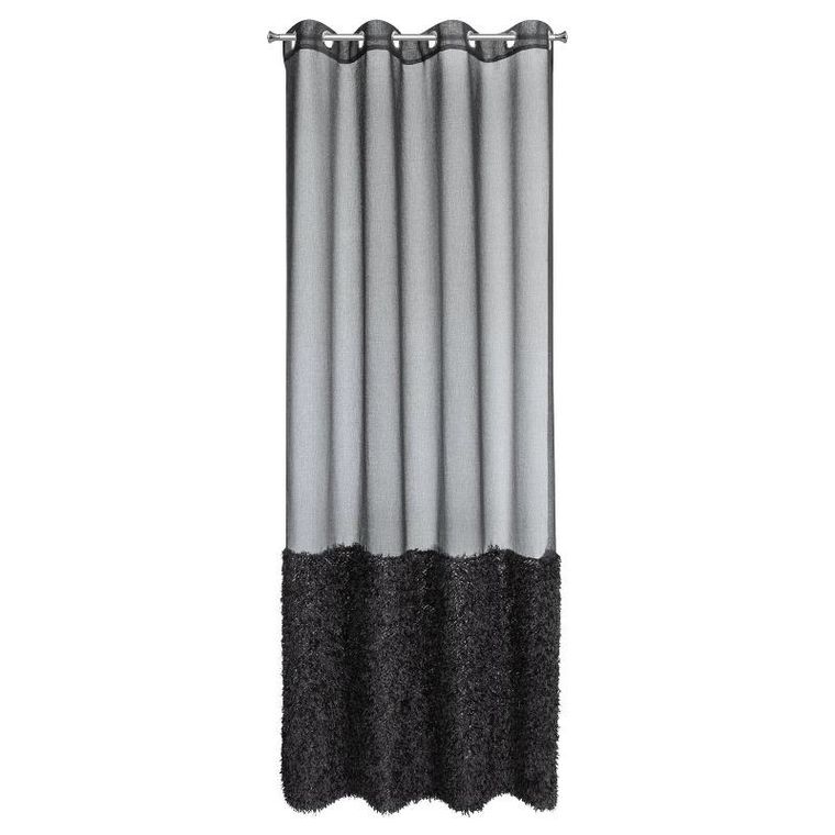Eurofirany, firana gotowa, Marion, 140-250 cm, czarny