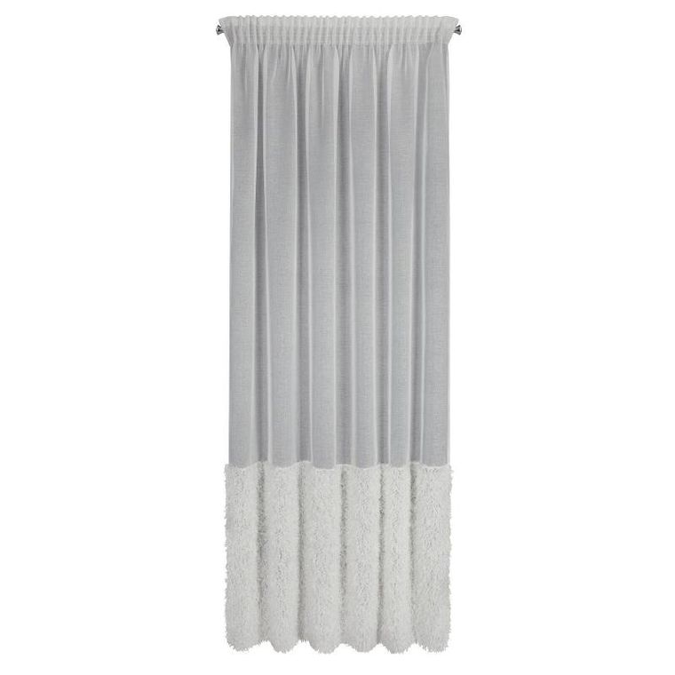 Eurofirany, firana gotowa, Marion, na taśmie, 140-270 cm, biały