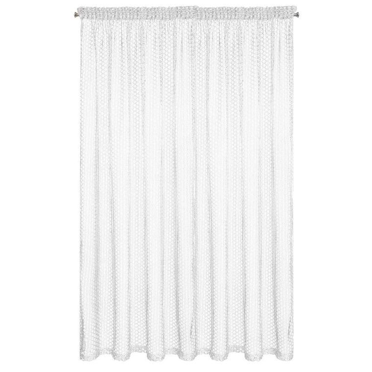 Eurofirany, firana gotowa na taśmie, Aiden, 300-270 cm, biały