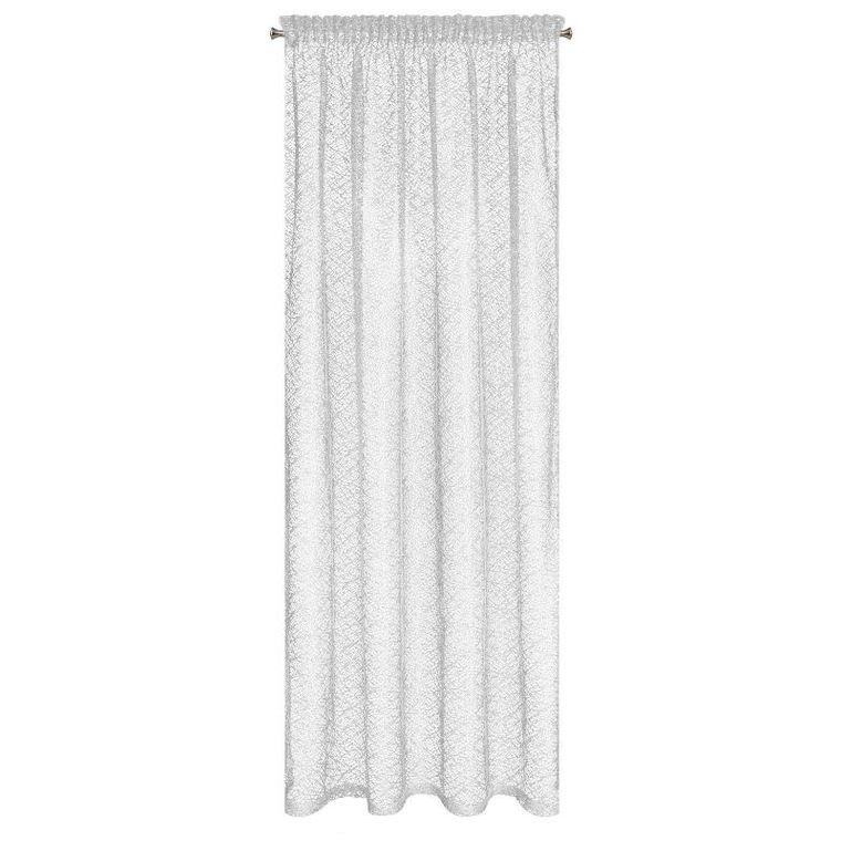 Eurofirany, firana gotowa na taśmie, Amanda, 140-270 cm, biały