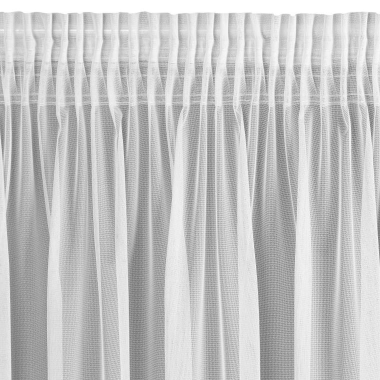Eurofirany, firana gotowa na taśmie, Amy, 300-150 cm, biały