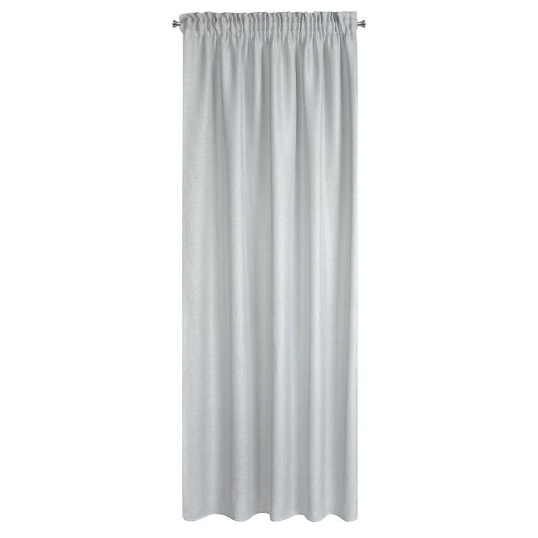 Eurofirany, firana gotowa na taśmie, Celine, 140-270 cm, srebrny