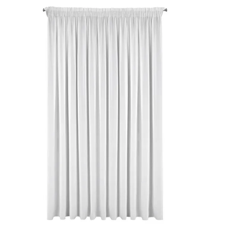 Eurofirany, firana gotowa na taśmie, Dalia, 350-270 cm, biały