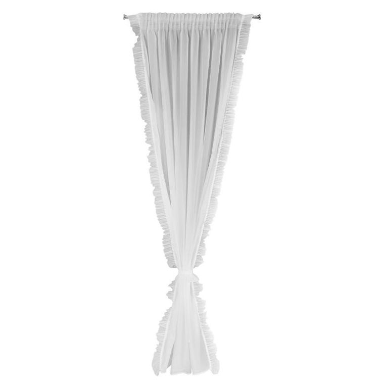 Eurofirany, firana gotowa na taśmie, Karen, 140-270 cm, biały