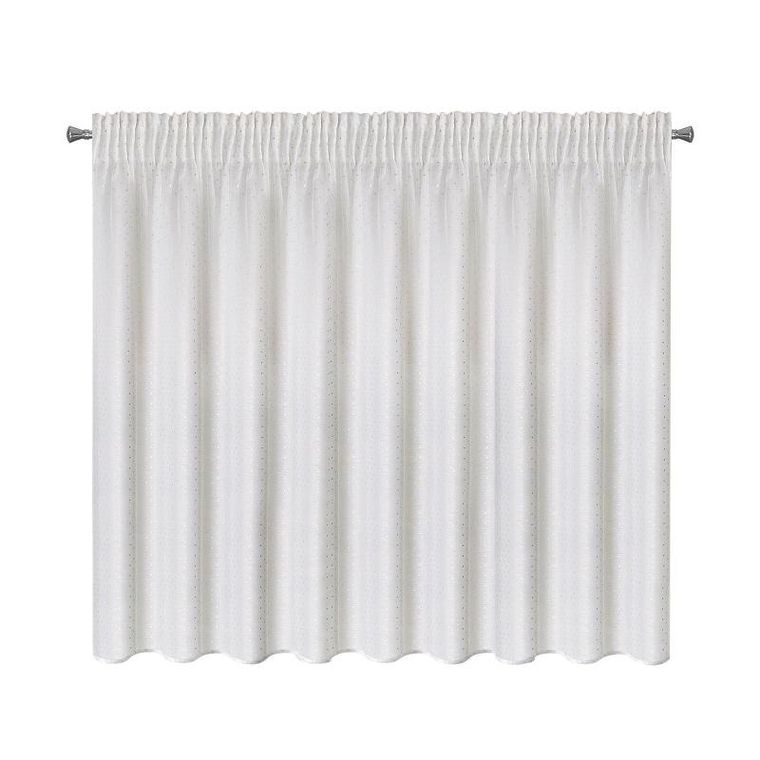 Eurofirany, firana gotowa na taśmie, Sibel, 300-150 cm, biały