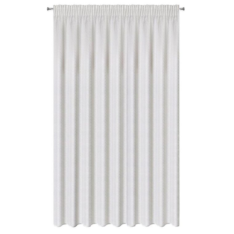 Eurofirany, firana gotowa na taśmie, Sibel, 400-250 cm, biały