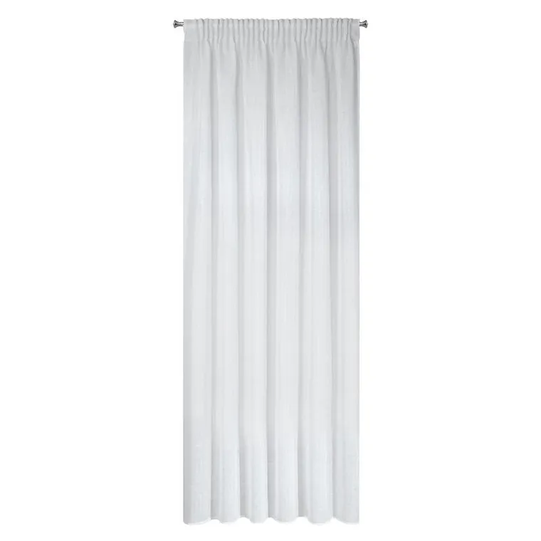 Eurofirany, firana gotowa na taśmie, Viola, 140-270 cm, biały