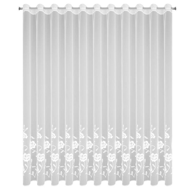 Eurofirany, firana gotowa, Natali, 350-250 cm, biały