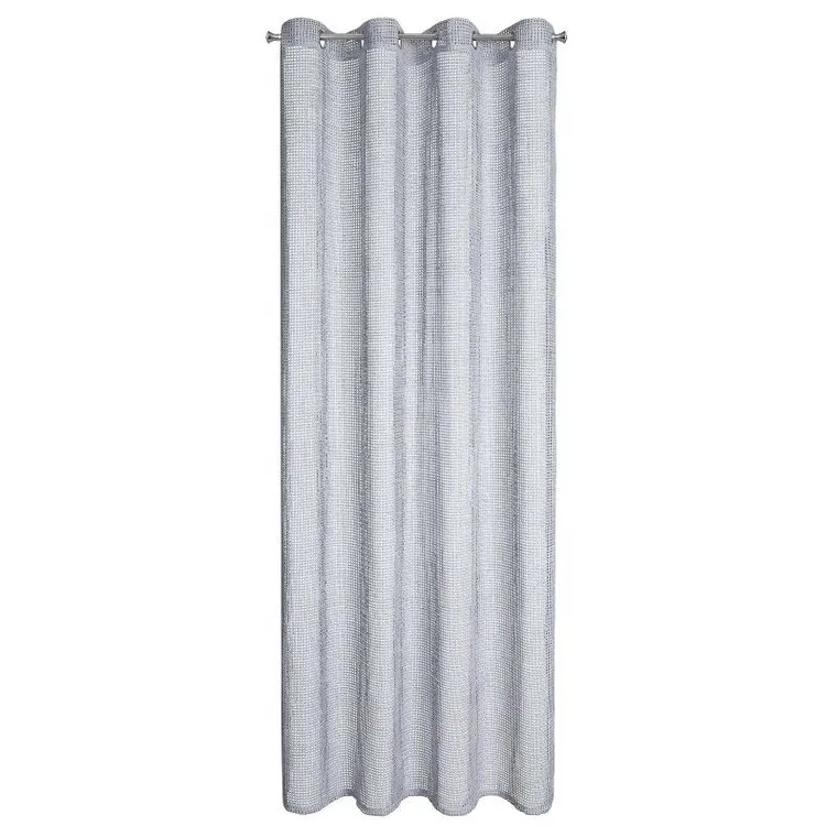 Eurofirany, firana gotowa, Neli, 140-250 cm, srebrny