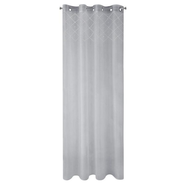 Eurofirany, firana gotowa Perla, 140-250 cm, biały