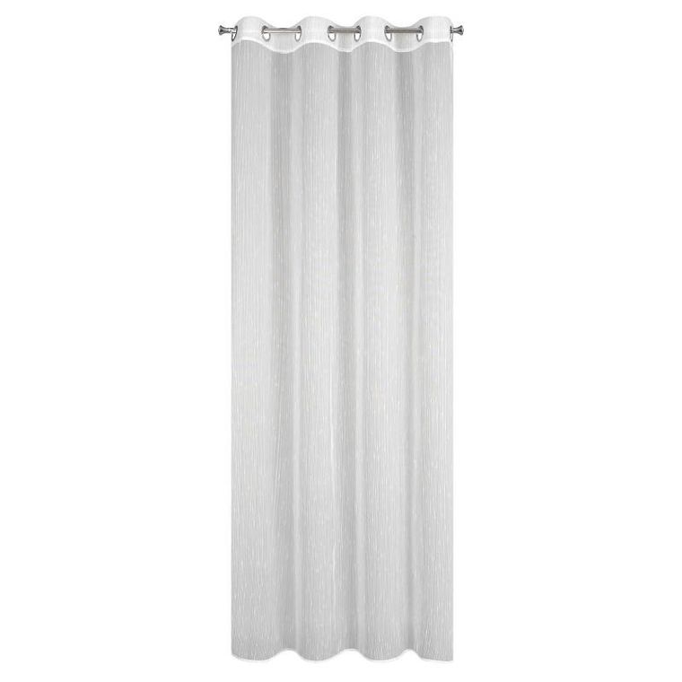 Eurofirany, firana gotowa pilar 140-250 cm, biały