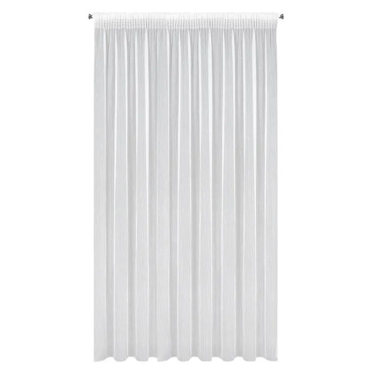 Eurofirany, firana gotowa pilar na taśmie 350-270 cm, biały