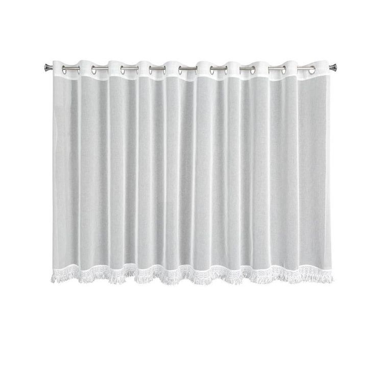 Eurofirany, firana gotowa, Roxana, 350-145 cm, biały