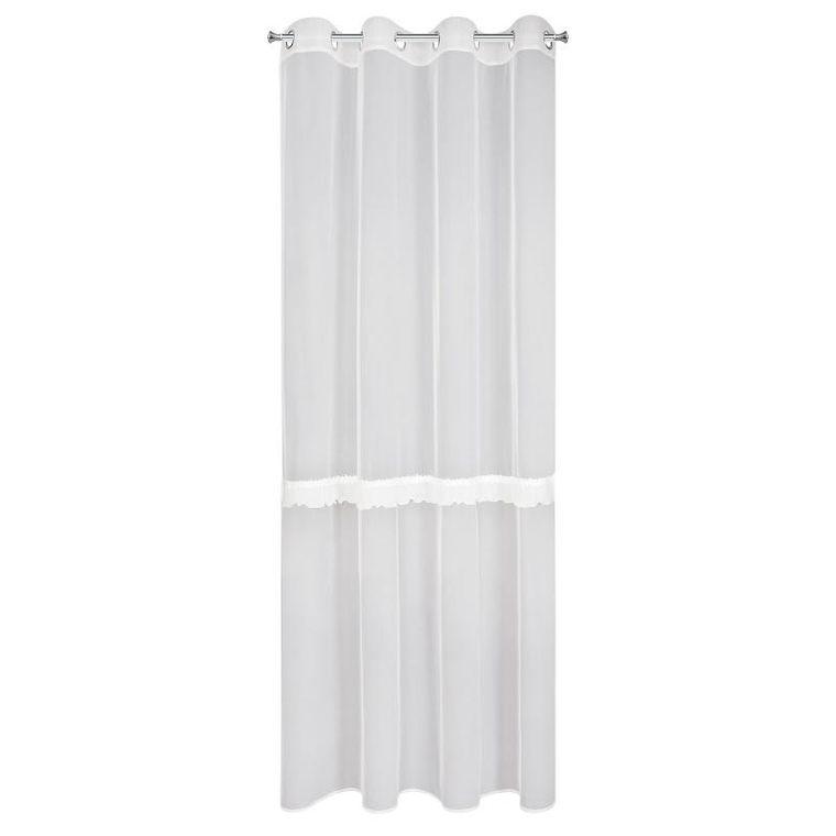 Eurofirany, firana gotowa, Sofi, 140-260 cm, biały