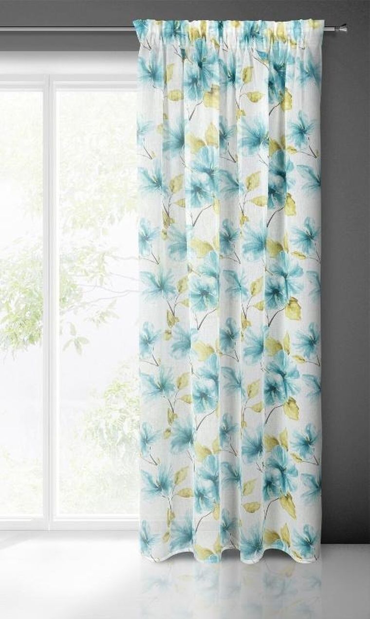 Eurofirany, firana gotowa, Sofia, na taśmie, 140-270 cm, biały