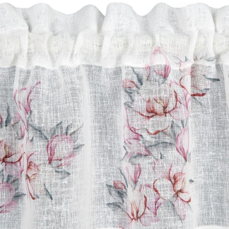 Eurofirany, firana gotowa Suzy, 30-150 cm, różowy