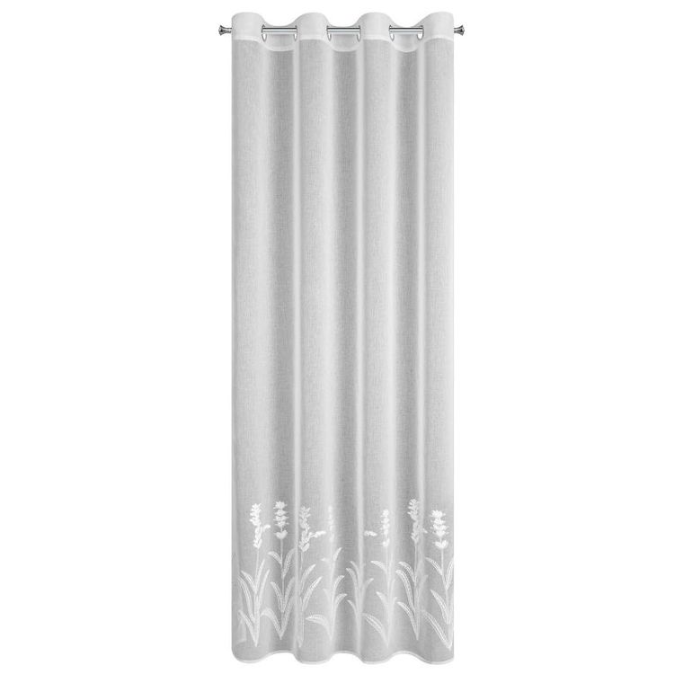 Eurofirany, firana gotowa, Tonya, 140-250 cm, biały
