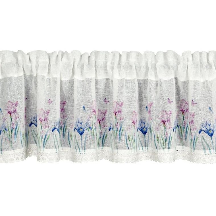 Eurofirany, firana zaciemniająca gotowa, Dolorez, na taśmie, 150-30 cm, biały