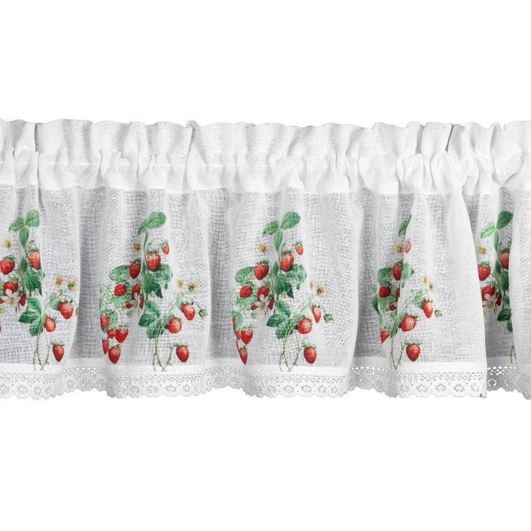 Eurofirany, firana zaciemniająca gotowa, Ksenia, na taśmie, 150-30 cm, biały