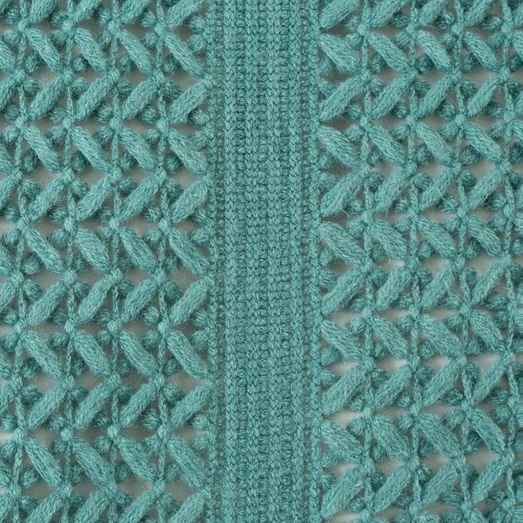 Eurofirany, koc akryl, 130-170 cm, ciemnomiętowy