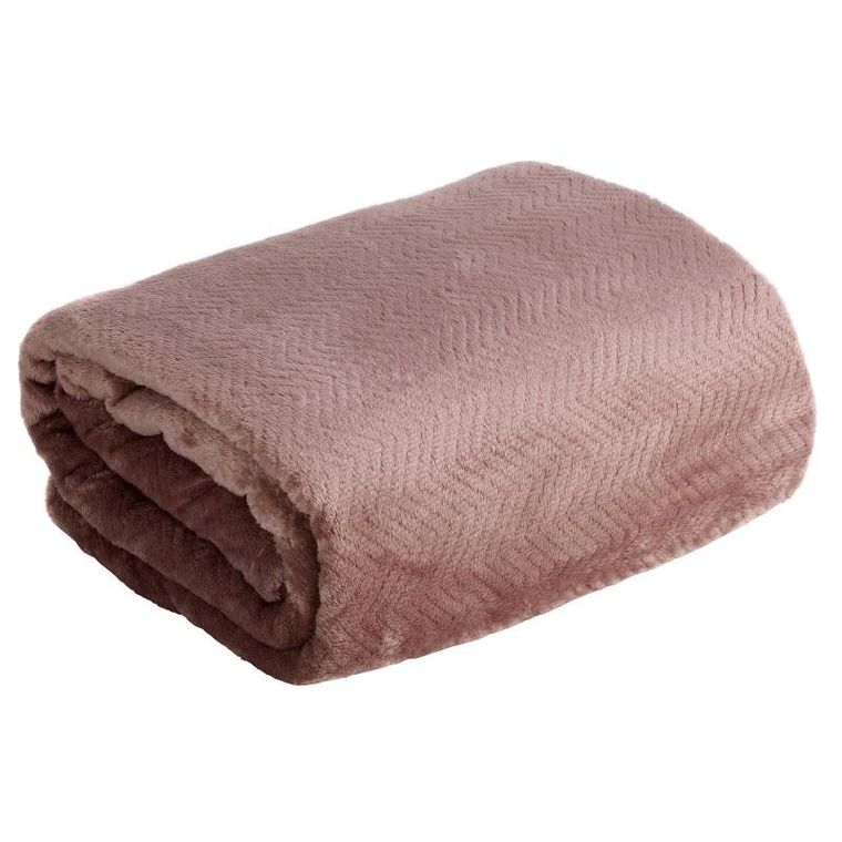 Eurofirany, koc, Cindy, 170-210 cm, ceglany