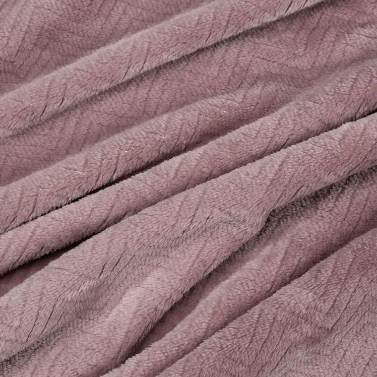 Eurofirany, koc, Cindy, 70-160 cm, wrzosowy